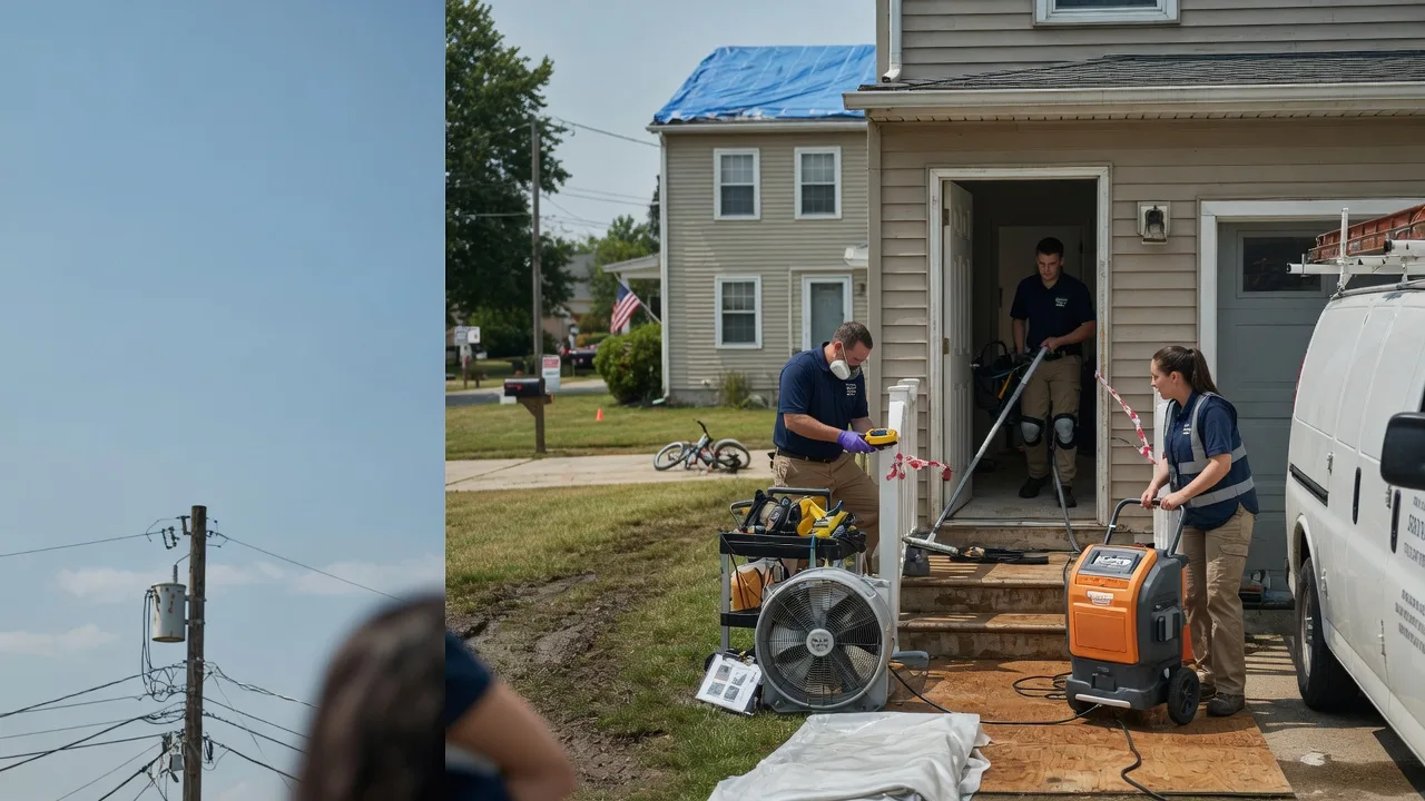 Water Damage Repair in Woodbridge, NJ near me